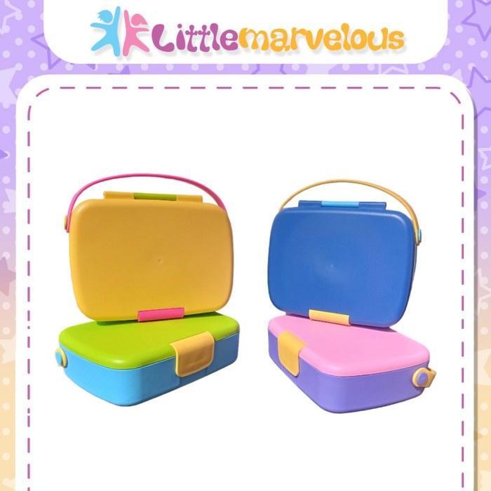 PREMIUM BENTO LUNCH BOX MIRIP MUNCHKIN/KOTAK MAKAN BENTO SEKAT ANTI TUMPAH