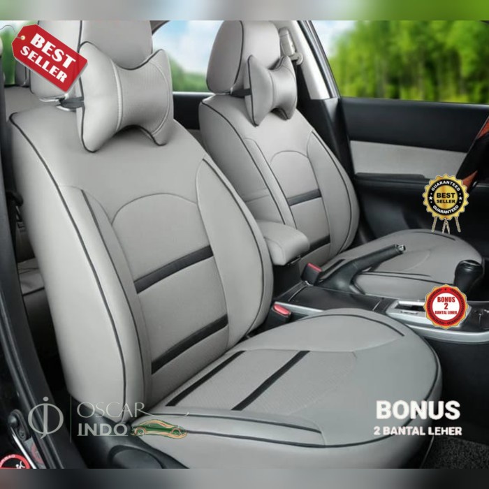 PREMIUM sarung jok mobil innova G 2005-2014 fullset jok 3baris