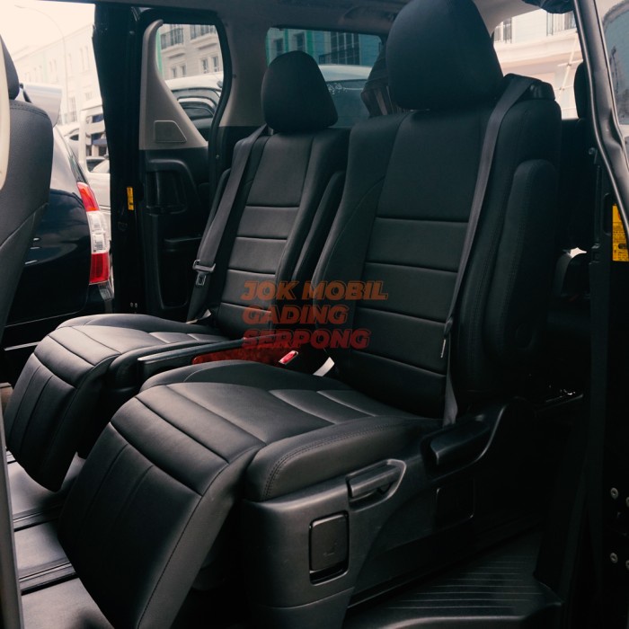 PREMIUM Retrim Jok Mobil Custom Kulit Asli Mix Kulit Microfiber