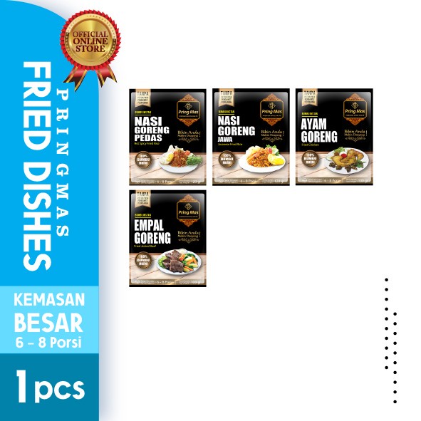 

GM475 Bumbu PringMas Kategori Fried Dishes (6-8 porsi) / Bumbu Masak Instan FREE ONGKIR