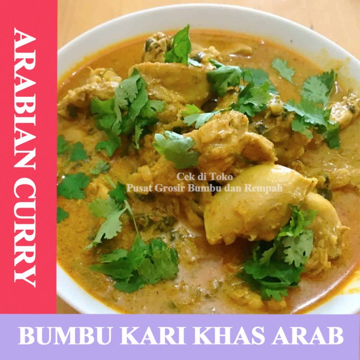 

EJ75 Bumbu Kari Instan Khas Arab 50 gr / Arabian Curry Seasoning Powder OBRAL