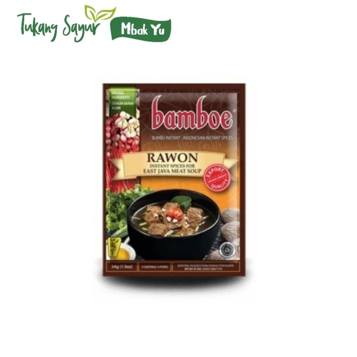 

CN195 bamboe bumbu instan rawon 54gr PROMO