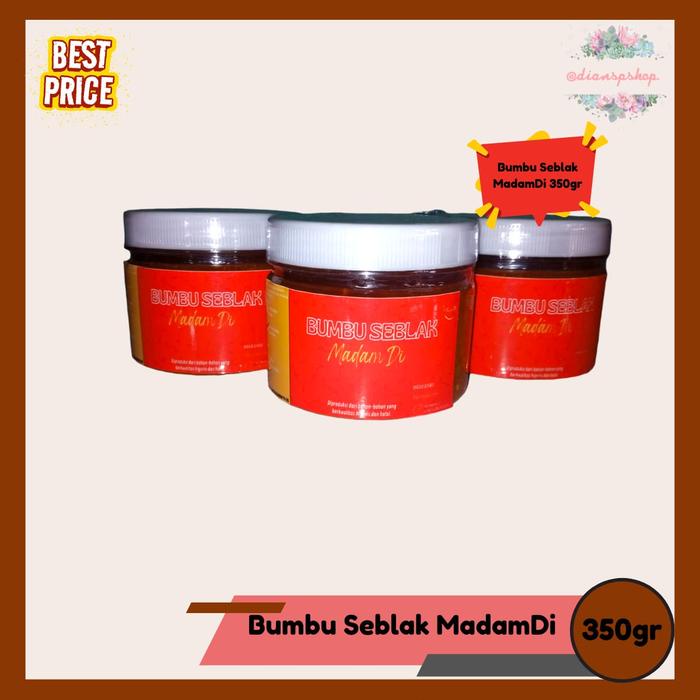 

TQ576 Bumbu Seblak Instan MadamDi 350gr OBRAL