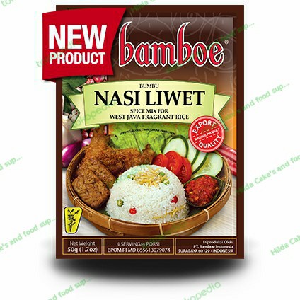 

HB289 Bumbu Bamboe Bumbu Nasi Liwet Bumbu Instan 50gr SALE
