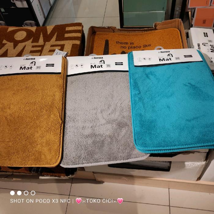 PREMIUM Keset Kamar Mandi Informa Set 2pcs