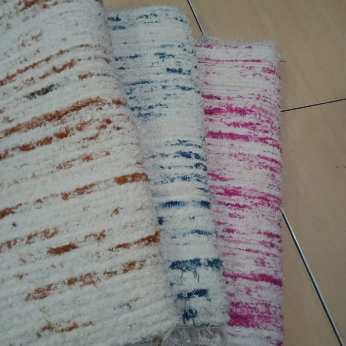 PREMIUM KESET HANDUK tebal motif batik tidie 120x40cm keset panjang