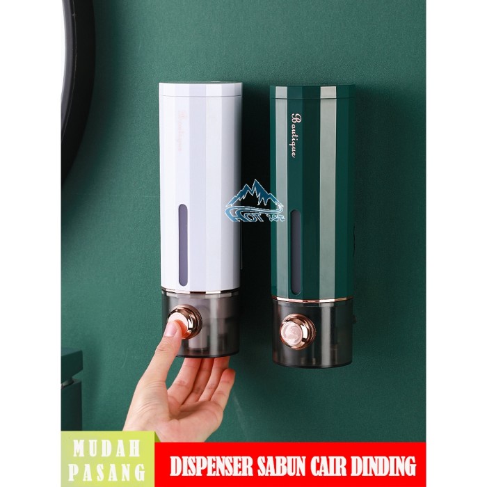 PREMIUM Tempat Sabun Cair Dispenser Sabun Cair Dinding Tempat Wadah Sabun Cair