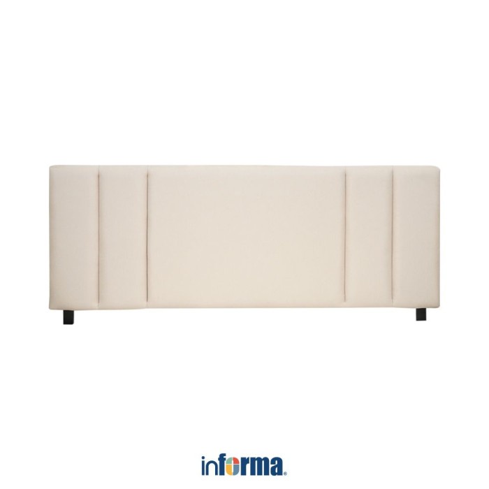 PREMIUM Informa 160X200 Cm Lynn Headboard Tempat Tidur - Krem