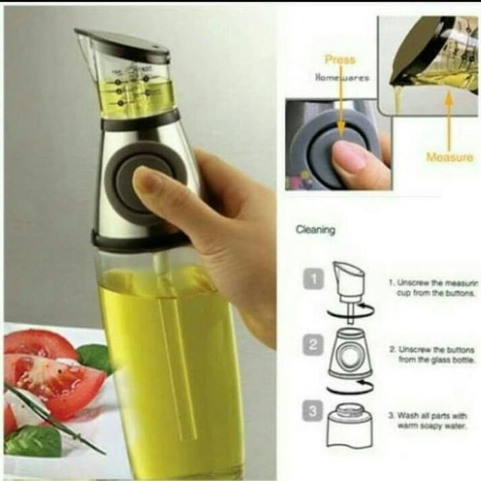 PREMIUM BOTOL TAKAR MINYAK/BOTOL TAKAR GULA CAIR/DISPENSER MINYAK