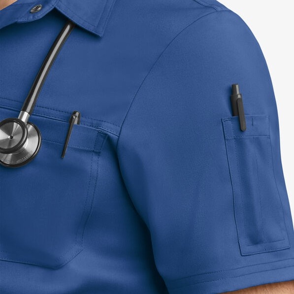 Viral Baju Jaga Dokter Scrub/Kerah Polo Packing Aman