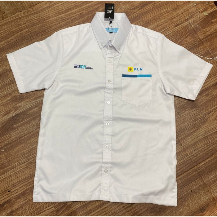 Terbaru Baju Seragam Kerja Pln Tangan Pendek Putih Cod