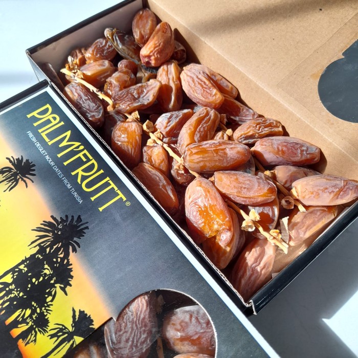 

Lezat- Kurma Palm Frutt 500gr Kurma Tunisia Tangkai