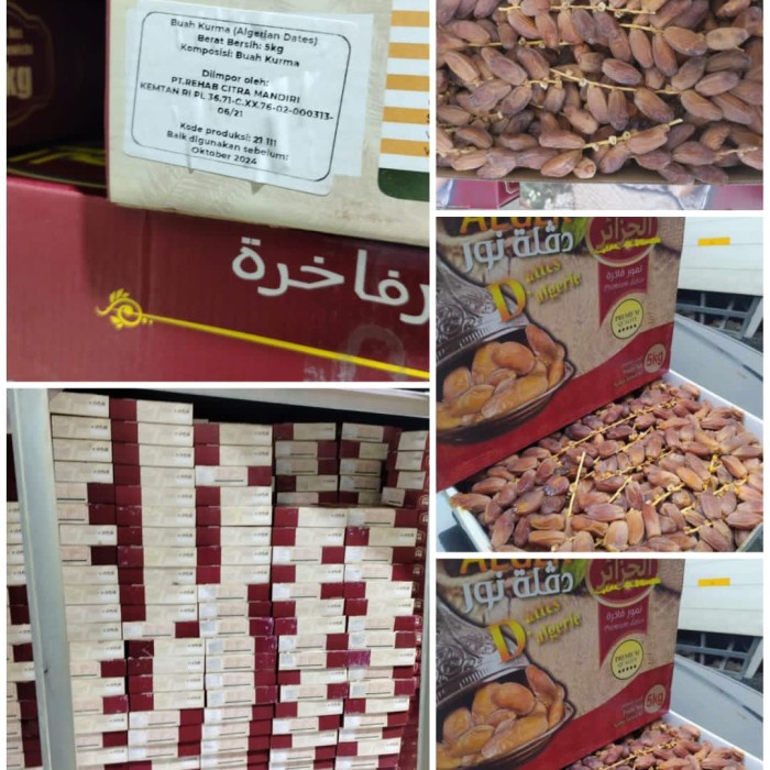 

Lezat- Kurma Tunisia Tangkai Karton 5 Kg