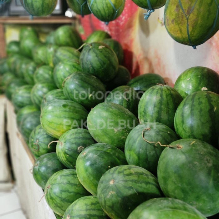 

Lezat- SEMANGKA MERAH TANPA BIJI / JUMBO. / BUAH SEGAR MANIS & FRESH / 1 PCS