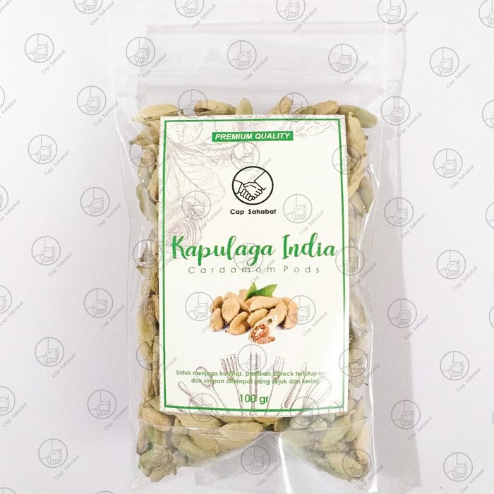 

Lezat- 15gr Kapulaga India / Cardamom Pods 100% PREMIUM QUALITY