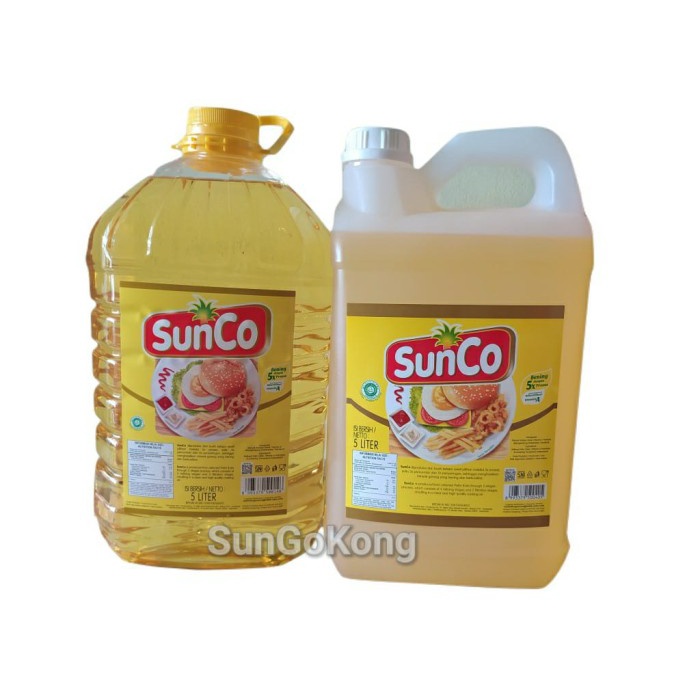 

Lezat- Sunco Minyak Goreng 5 Liter Jirican & Botol ORIGINAL !!!