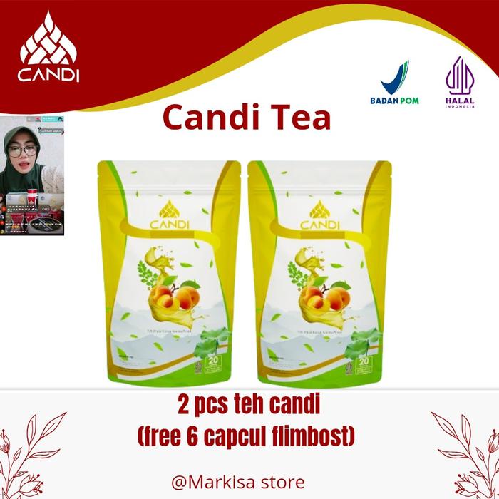 

2pcs Minuman Teh Hijau Candi