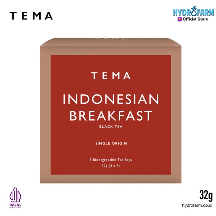 

TEMA Tea Bags - Single Origin / Indonesian Breakfast
