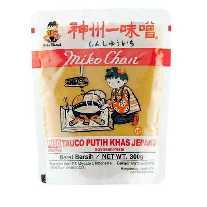 

Lezat- Shinshuichi Mikochan Shiro Miso / Pasta Tauco Putih Jepang 300 Gr