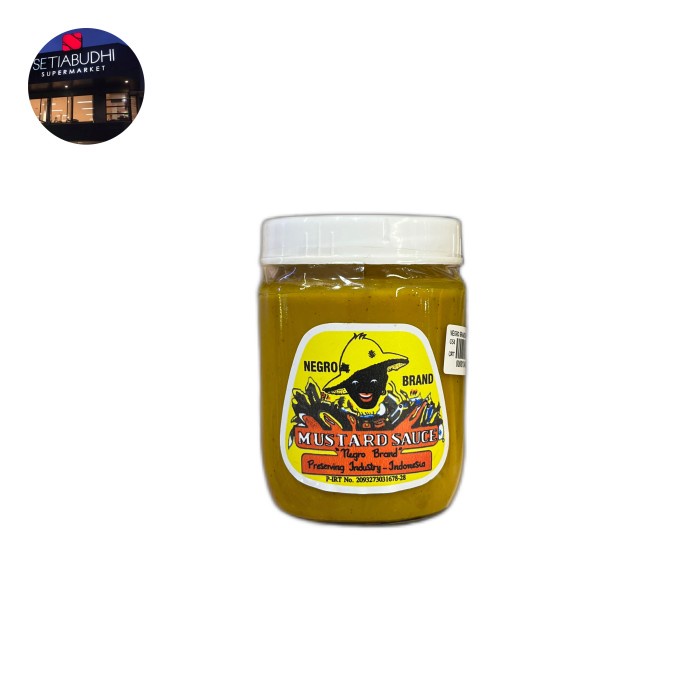 

Lezat- NEGRO BRAND MUSTARD 250 GR