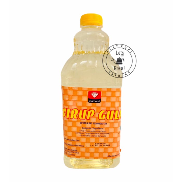 

Lezat- Simple Syrup Gula cair Diamond 2liter
