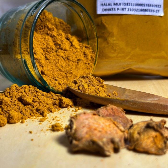 

Lezat- KUNYIT BUBUK 1 KG MURNI / POWDER TUMERIC / KUNIR BUBUK ASLI