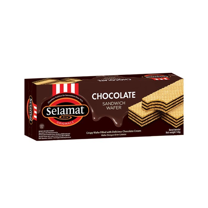 

Selamat Wafer Chocolate 145 g - 3 pcs
