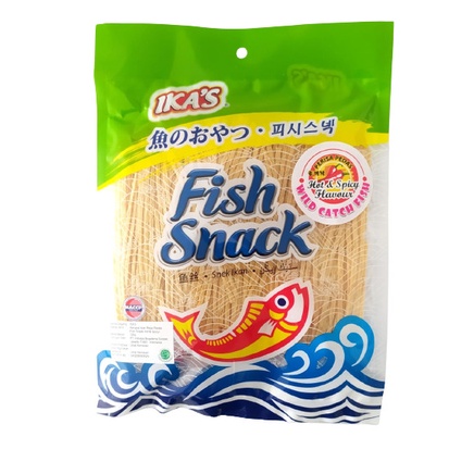 

Ika's FISH SNACK 120gr Original Hot & Spicy BBQ / Ikas Snek Ikan 120 g