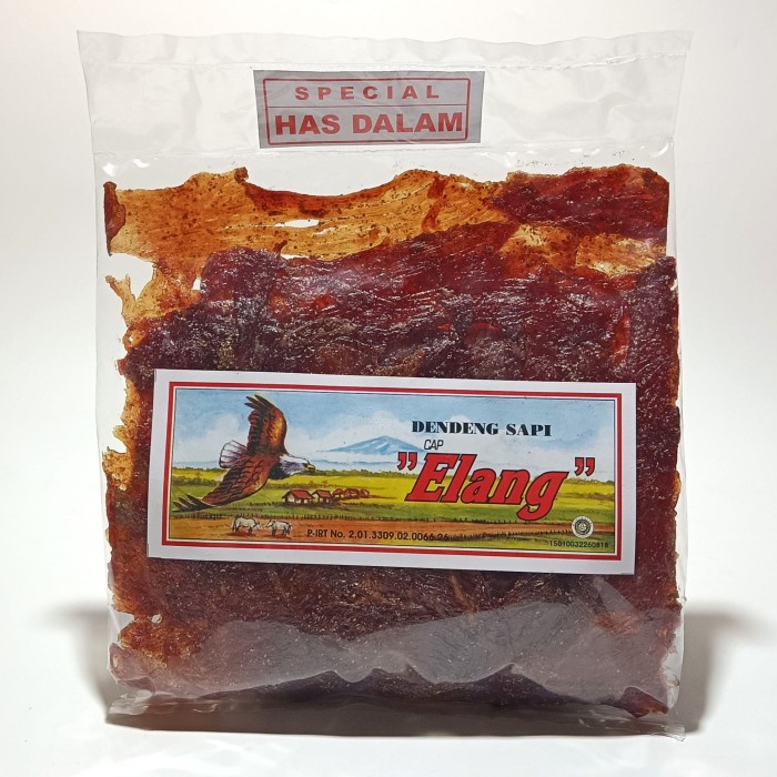 

Dendeng Sapi Cap Elang Khas Boyolali Dendeng Sapi Asli Elang 250 gram