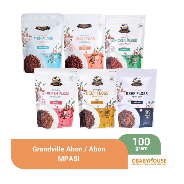 

Grandville Abon / Abon MPASI 100gr