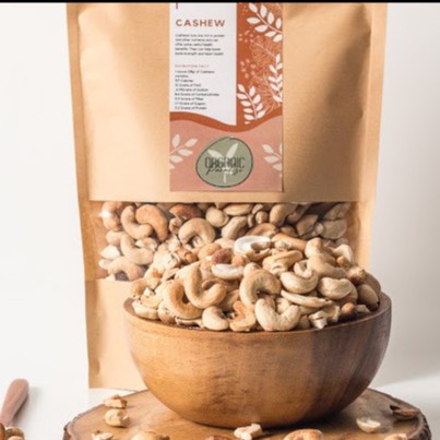 

Kacang Mede Panggang 500 gram Premium / Roasted Cashew Nut 500 gram Premium Quality Organic Paradise