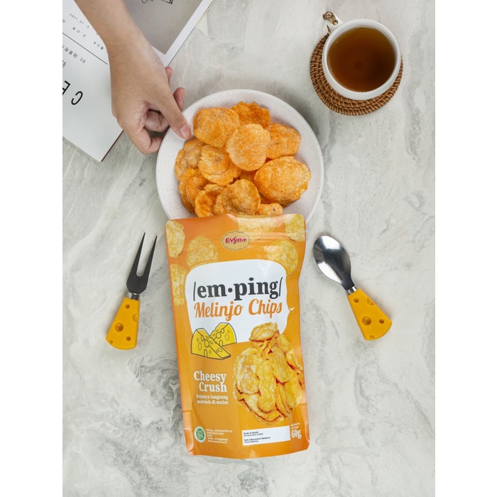 

Evyna Emping Melinjo Chips Cheesy Crush