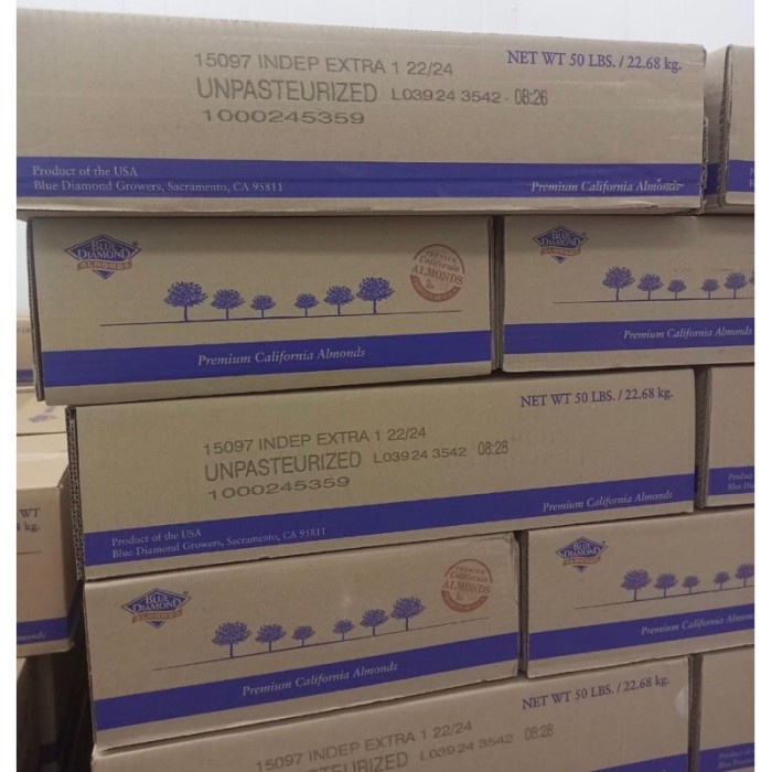 

Raw almond / almond mentah 500gr