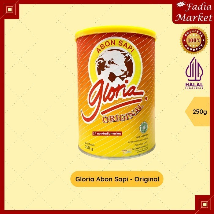 

(GoodSeller) Abon Sapi Gloria 250gr