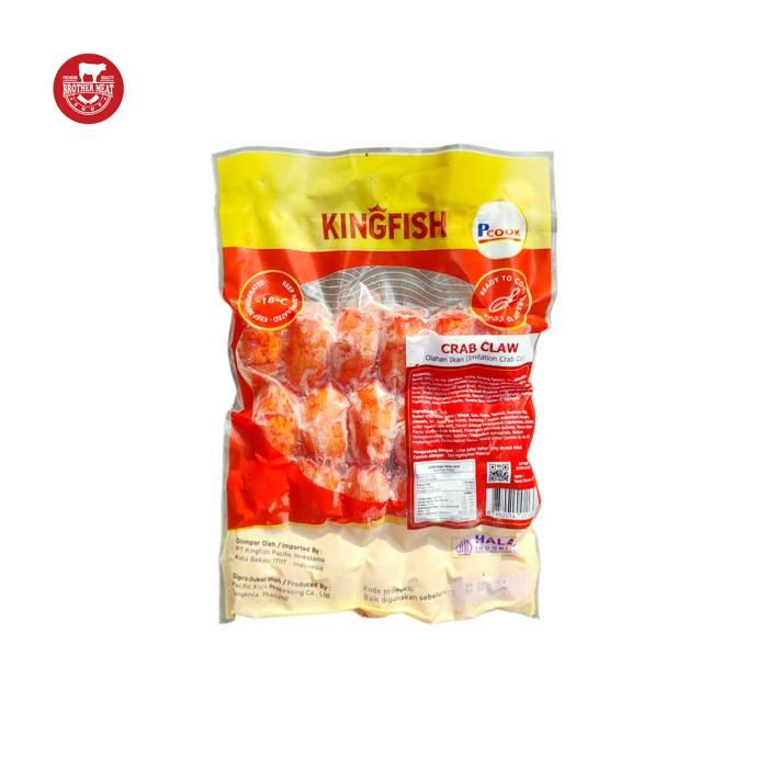 

Kingfish Imitation Crab Claw 450gr - Brothermeatshop