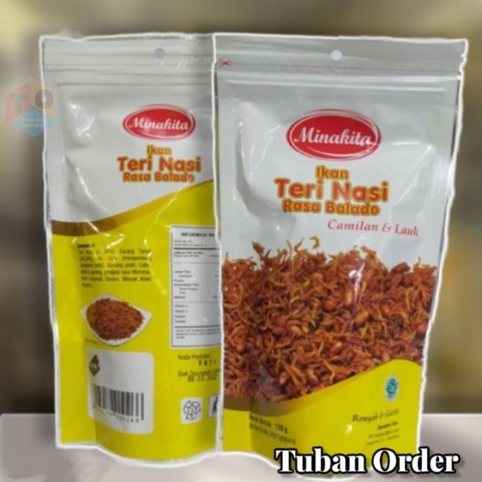 

(GoodSeller) Teri Nasi Minakita Super Enak dan Murah