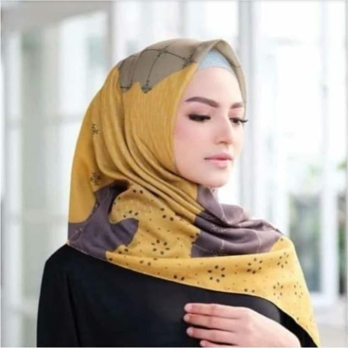 (GoodSeller) HIJAB SEGI EMPAT DEENAY KW MY LADY KUNING
