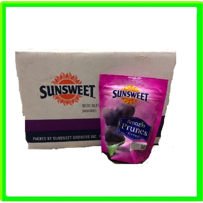 

PROMO! KARTONAN Sunsweet Prunes 200gr Sunsweet Manisan Plum isi 24Pack Penghias Kue