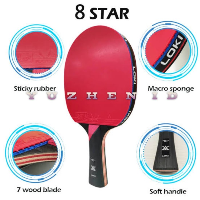 Bad Pingpong Loki Star 8 Carbon Original