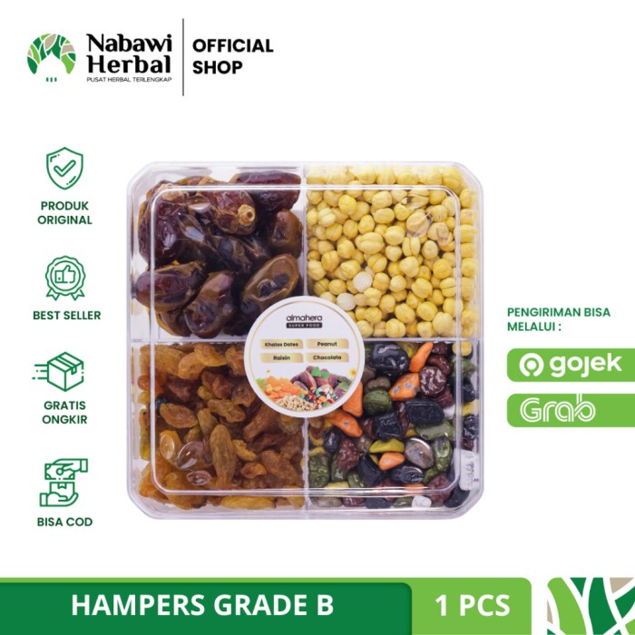 

Hampers Kurma Kacang Almond Coklat - Parsel Parcel Ramadhan Mix