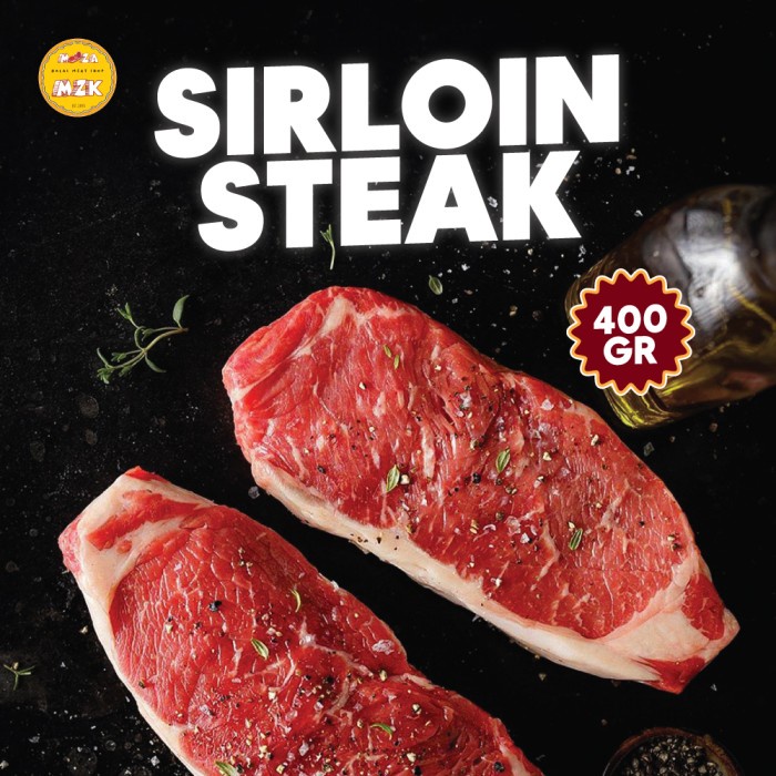 

Lezat- Beef Sirloin Steak