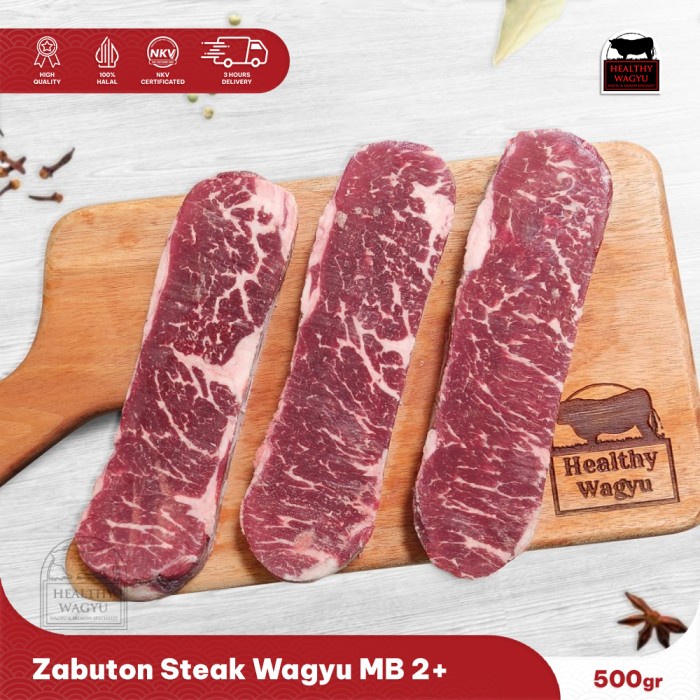 

Lezat- Zabuton Wagyu Steak Mb 2+ 500gr