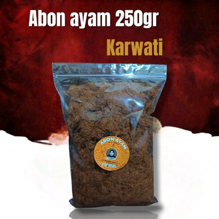 

Abon Ayam Karwati Khas Cianjur kiloan 250gram Food Manis