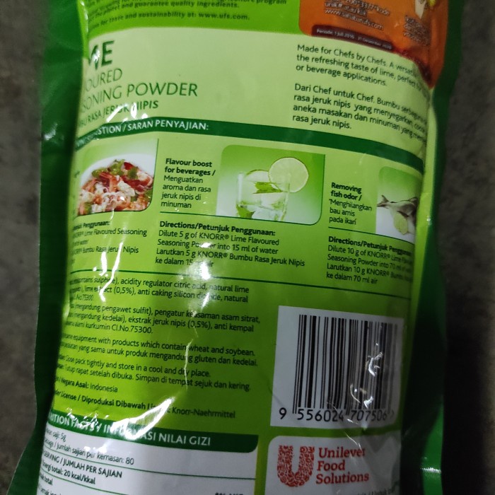 

Lezat- knorr lime powder 400gr