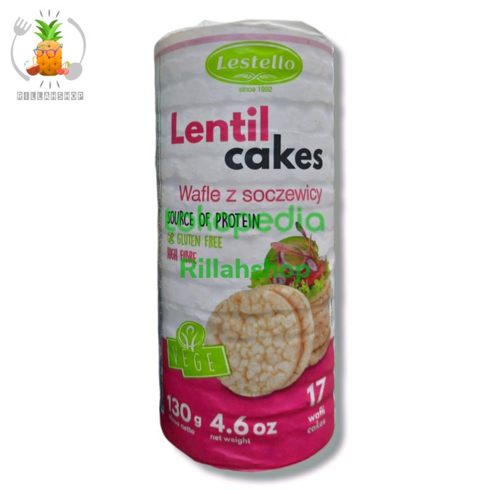 

lestello lentil cakes gluten free 130g
