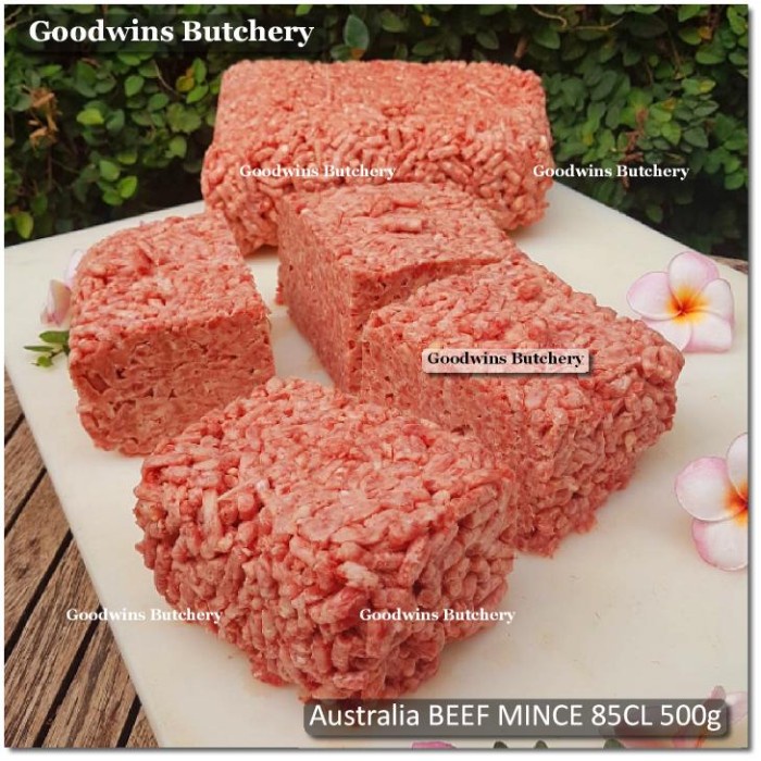 

Lezat- 2kg BEEF MINCE 85CL Australia daging sapi cincang giling minced
