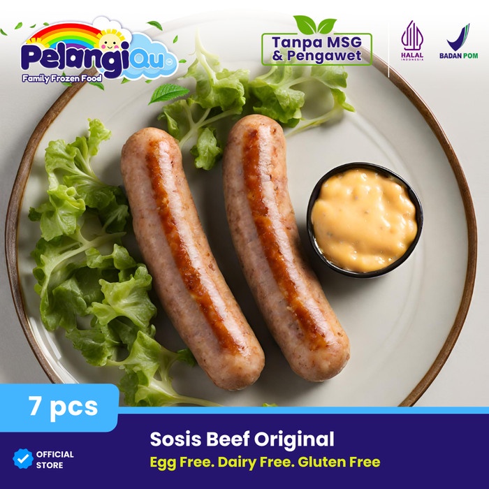 

Lezat- Pelangi Sosis Sapi Original Homemade Premium Non Msg & Non Pengawet