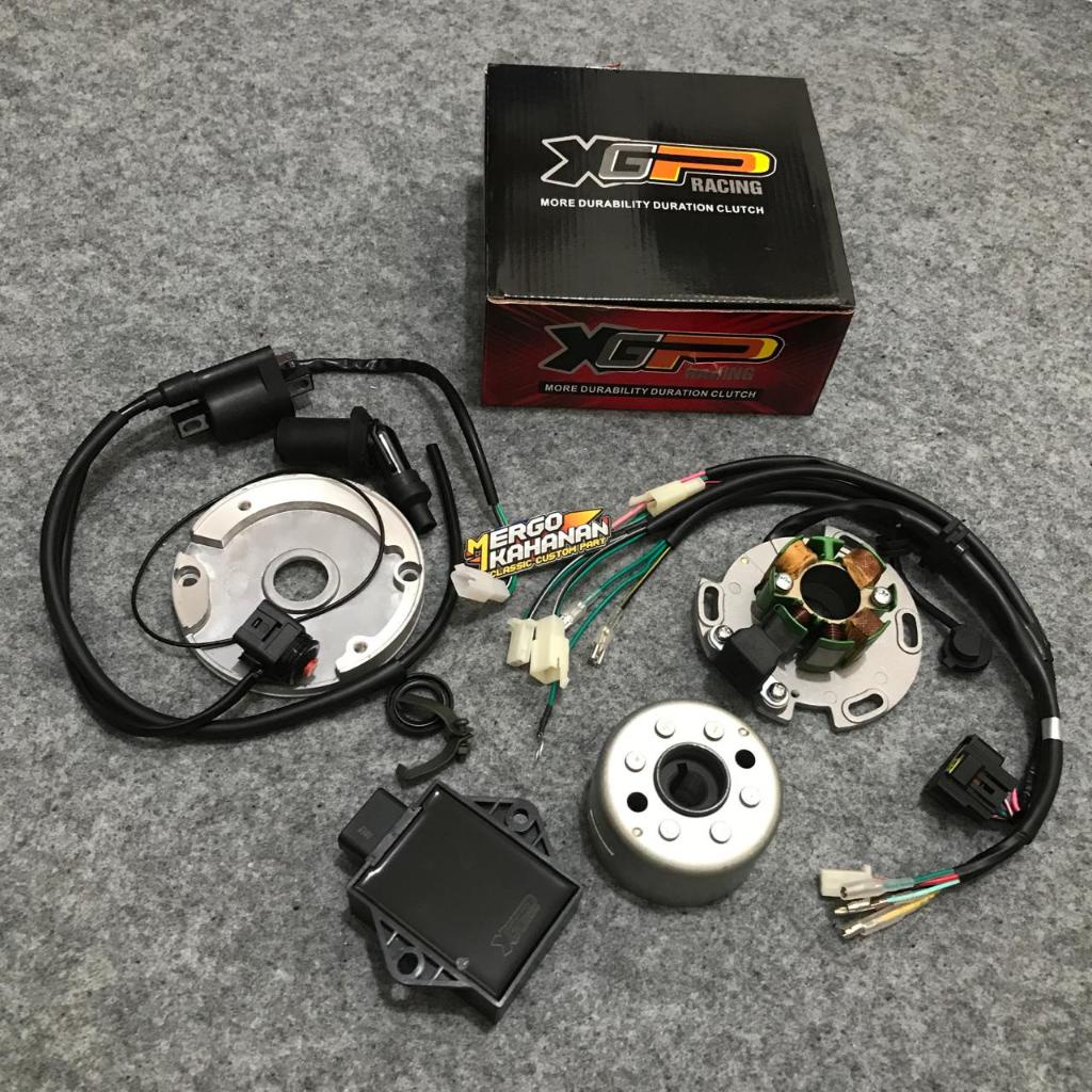 HTC Magnet Mahnet Magnit Pengapian Set YZ 125 Yz125 Set CDI Koil Plendes PNP Ninja RXking RX King Fi