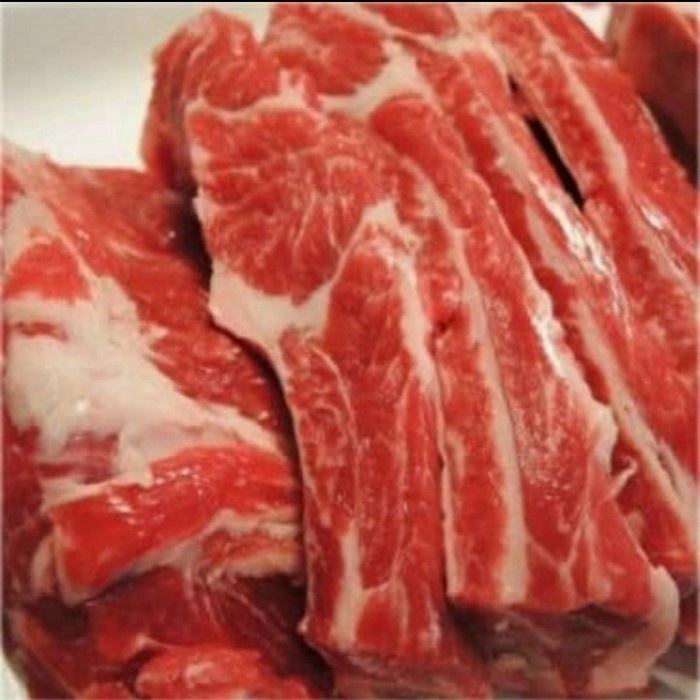 

Lezat- Daging iga tanpa tulang