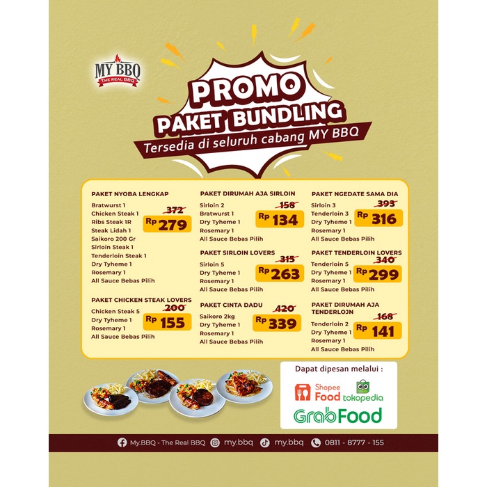 

Lezat- Promo Paket Bundling My BBQ
